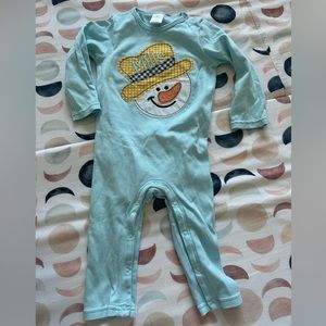 Snowman “Mills” Onesie